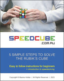 How To Solve the Rubik's Cube Compact Booklet Book SPEEDCUBE.COM.AU