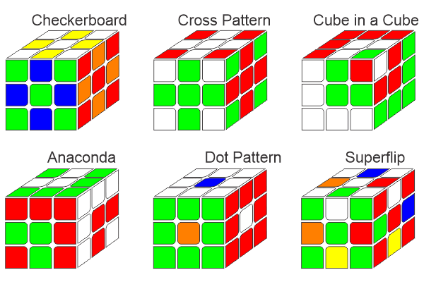Rubic Unique Pattern Rubik's cube patterns on a 3x3 | easy to follow steps included + VIDEO