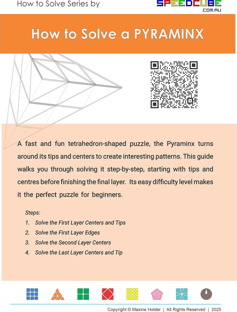 How to Solve a Pyraminx Kindle eBook